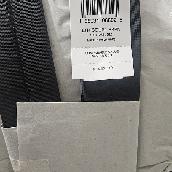 Coach Black Leather Backpack - Picture 6 of 14